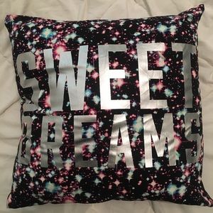 ❣️RARE VS PINK Galaxy Dorm Collection Throw Pillow